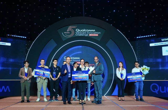 Qualcomm Vietnam 2025 honors outstanding AI tech startups